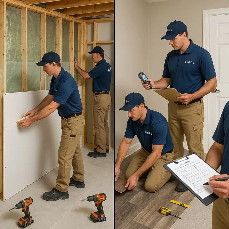 Repairs and Reconstruction process in Wolfeboro, NH