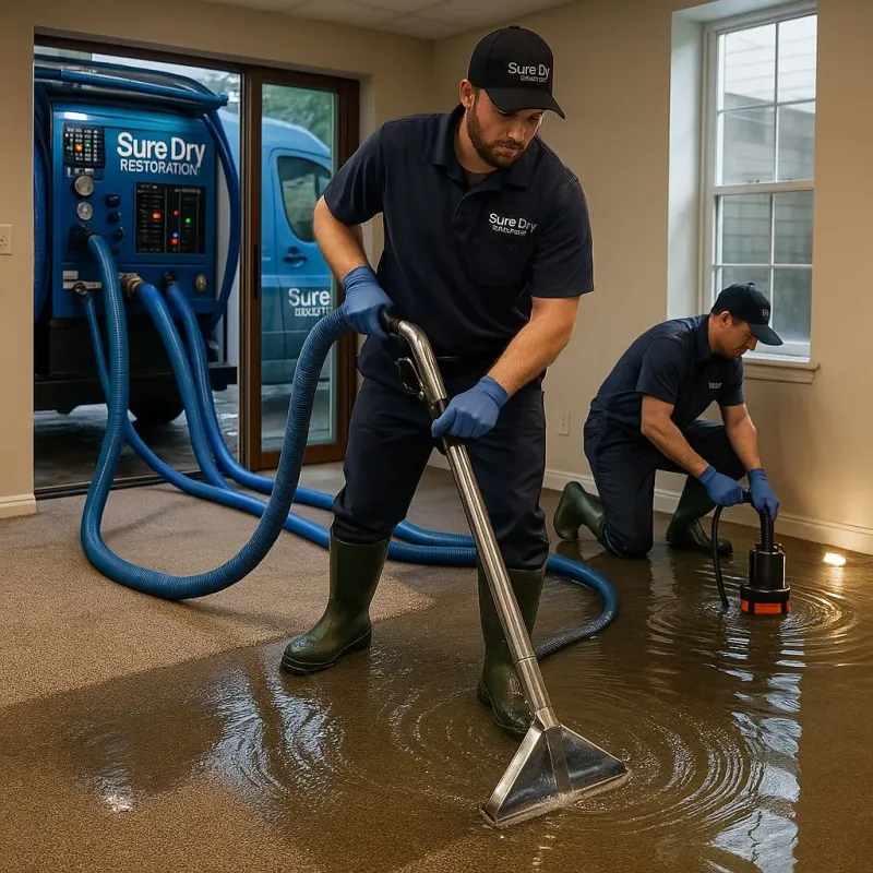 Water Extraction and Removal process in Wolfeboro, NH